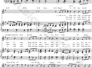 12 Pentecost August 19 2012 “Sing to the Lord”